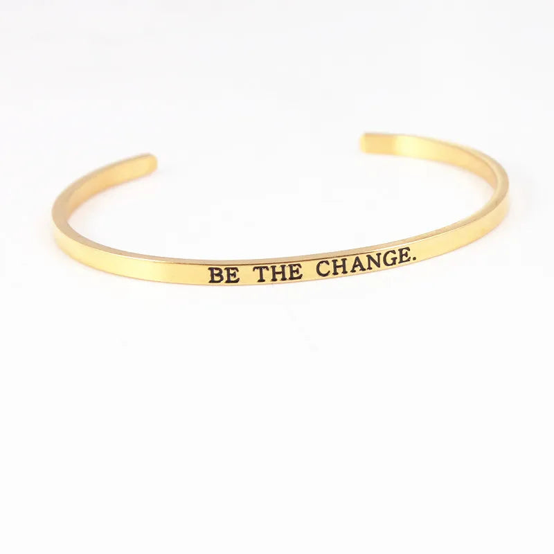 Bracelet Believe "Be the change"