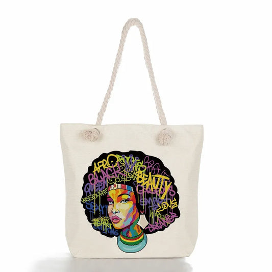 Tote Bag Afro Beauty